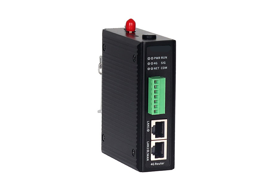 工业级2口百兆导轨式4G路由器
